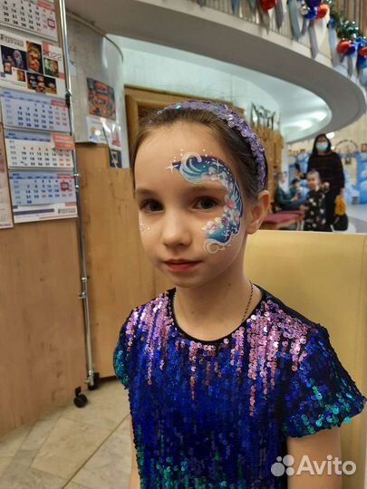 Аквагрим на детские праздники, с выездом по нск