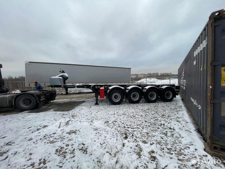 Полуприцеп контейнеровоз Тонар K4-20 (9988), 2024