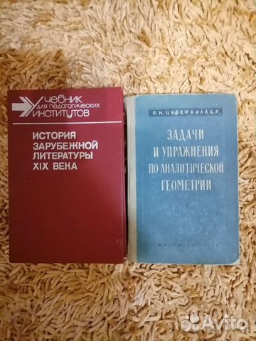 Учебники по литературе и геометрии, общепит