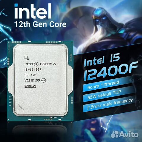 Процессор i5 12400f 6 ядер Новые / Много купить в Санкт-Петербурге с ...