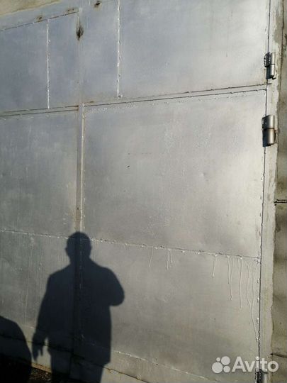Ворота гаражные металлические бу
