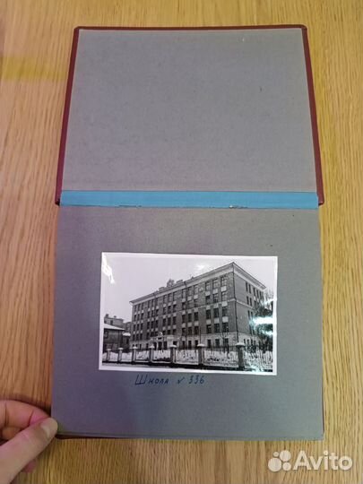 Школьный фотоальбом СССР винтаж 1957