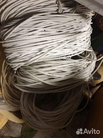 Кабель витая пара UTP 5e медь