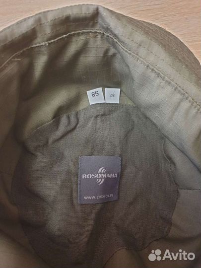 Панама мужская хаки