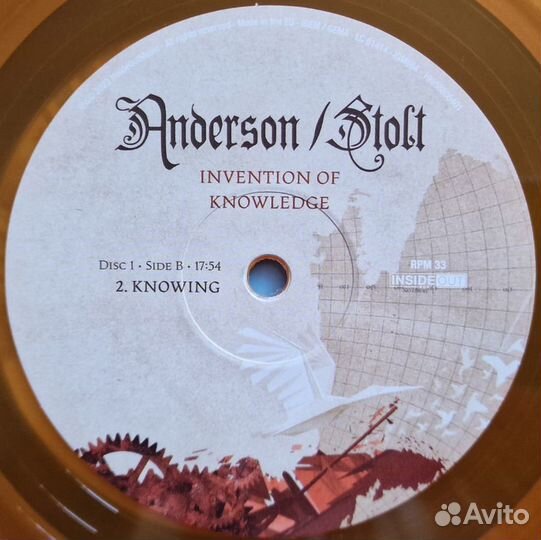 Anderson/Stolt / Invention Of Knowledge (Coloured