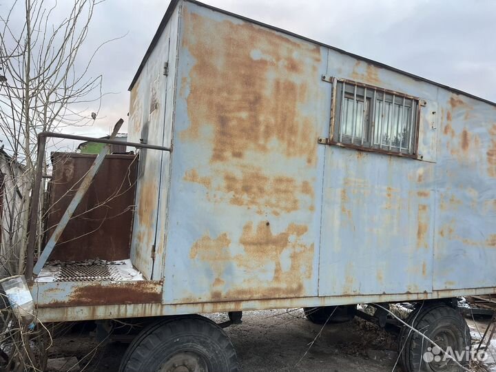 Аренда бытовки вагончика на колесах
