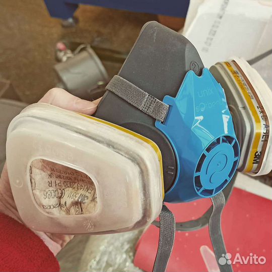 Переходник для фильтров 3М на маску Unix