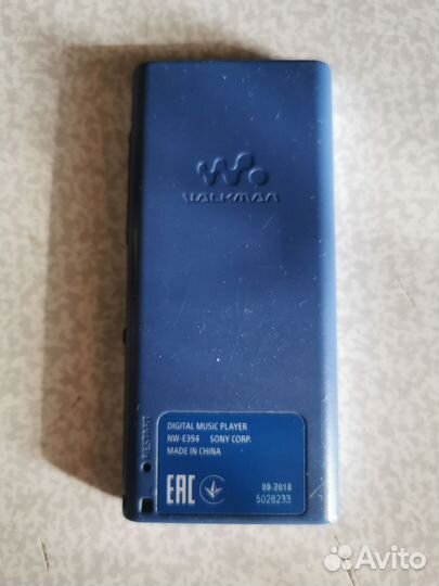 Mp3 плеер sony nw-e394