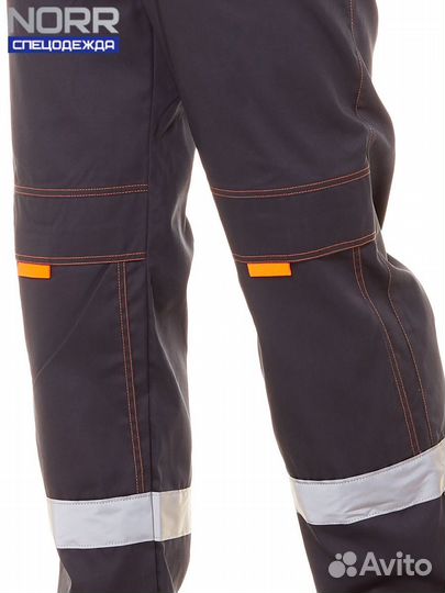 Летний мужской рабочий полукомбинезон