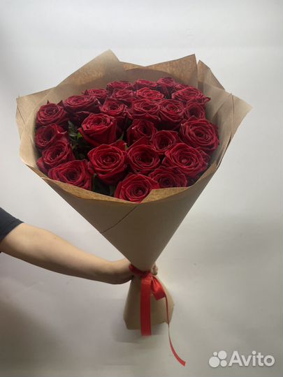 Красные розы