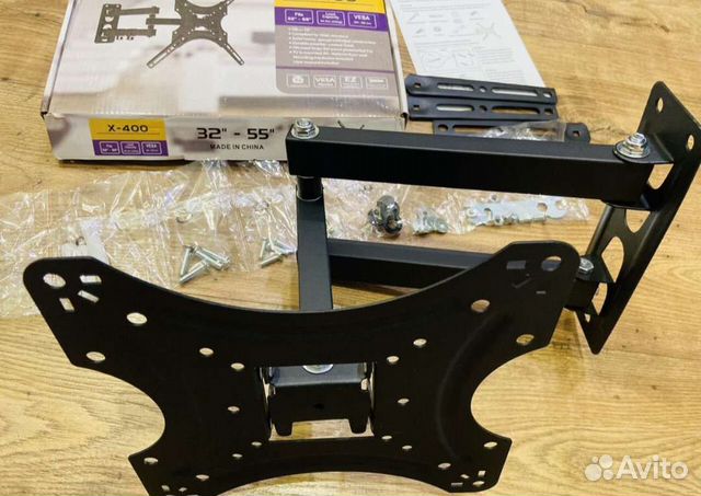 Кронштейн для телевизора поворотный новый