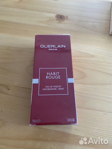 Туалетная вода Guerlain habit rouge
