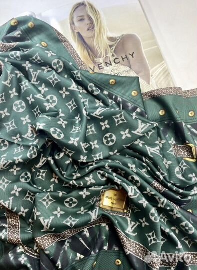 Шарф платок пашмина Louis Vouitton 3 D