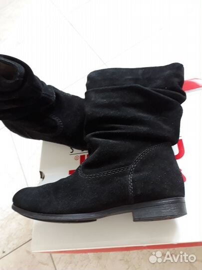 Сапоги замшевые размер 35-36