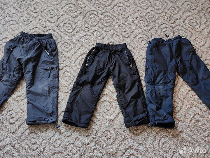 Утепленные брюки осень холодная