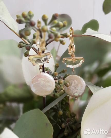 Дизайнерские серьги