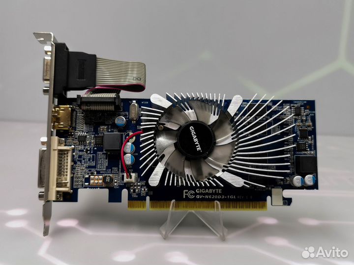 Видеокарта gigabyte GV-N620D3-1GL