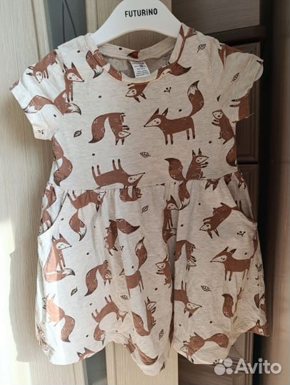 Платье для девочки 1-2 года