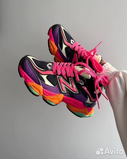 Кроссовки new balance 9060 purple