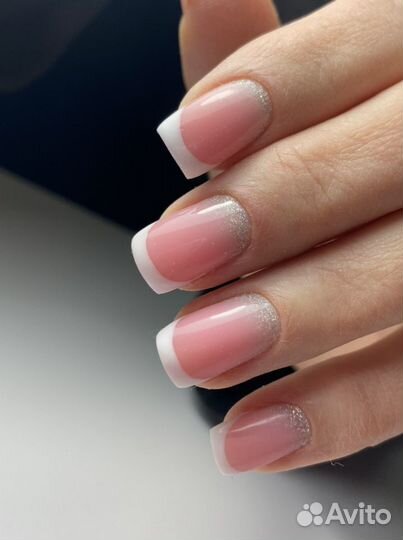 Маникюр, покрытие гель - лак, наращивание