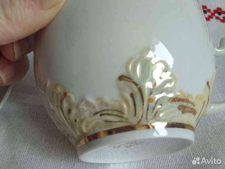 Чайная пара фарфор СССР