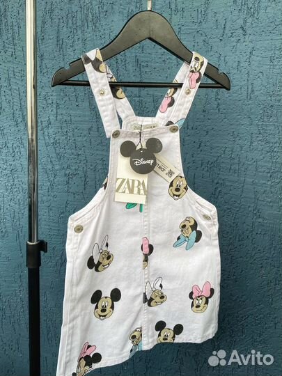 Детская одежда - Сарафан джинсовый Zara