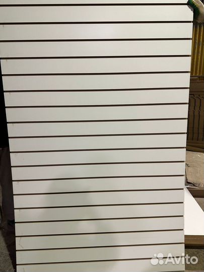 Торговая панель 2440*1830 белая из мдф напрямую с