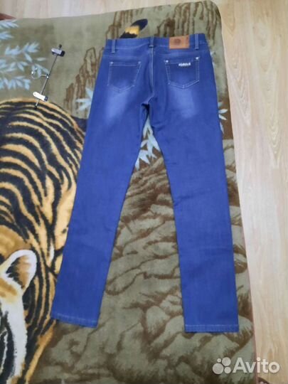 Джинсы утеплённые