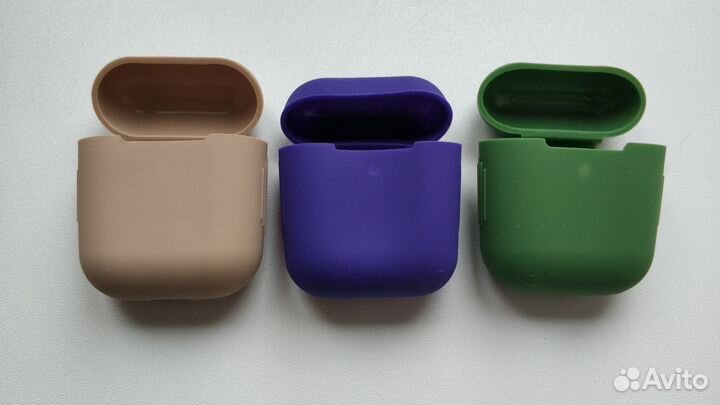 Новые Чехлы Silicone Case для Apple Airpods 2