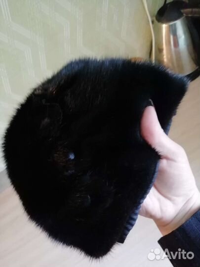 Шапка норковая женская