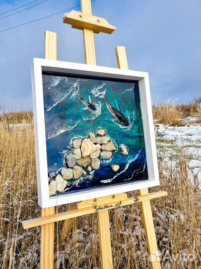 Картина из эпоксидной смолы 