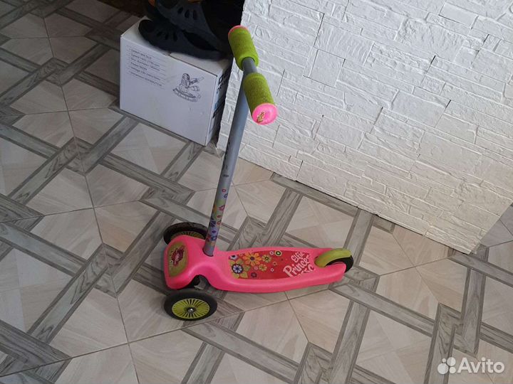 Самокат детский трехколесный