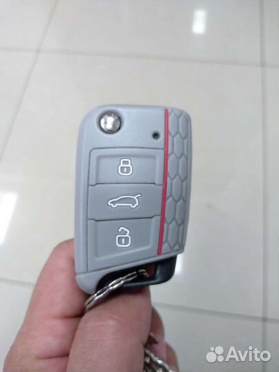 Селиконовый чехол для ключа vag