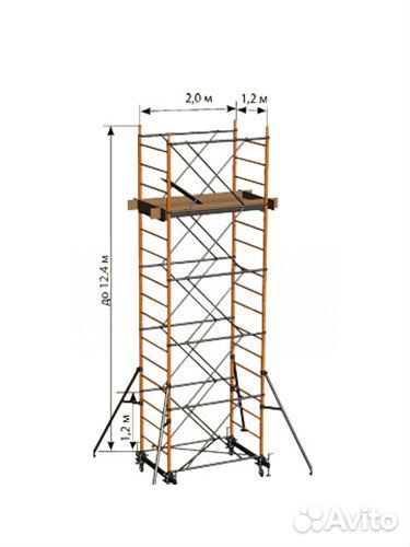 Прокат строительных лесо и вышки-туры