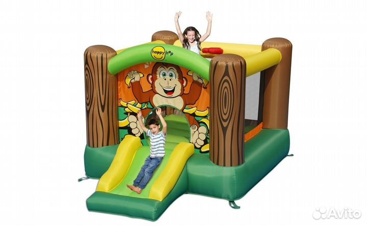 Надувной батут Happy Hop Дружба 9201G