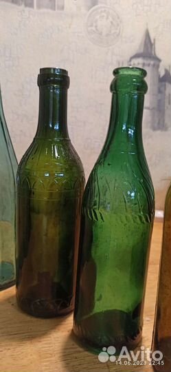 Старинные бутылки 19-20век