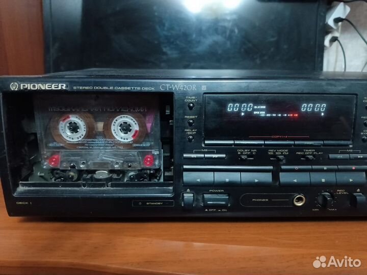Кассетный магнитофон pioneer