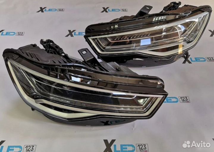 Фары Audi a6c7 a6 c7 рестайлинг ксенон LED matrix