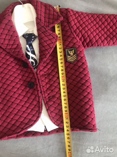 Пиджак с рубашкой для мальчика