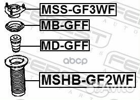 Опора переднего амортизатора mssgf3WF Febest