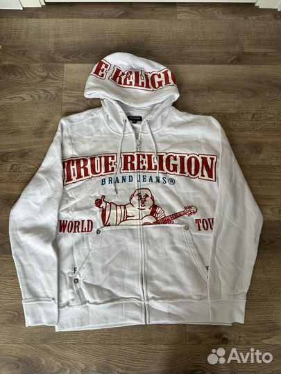 True Religion raw exarrerated зип худи оригинал