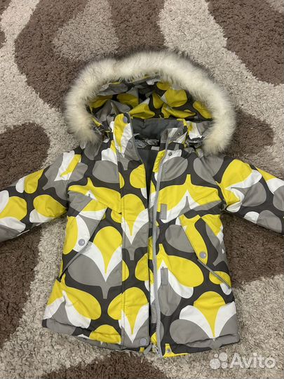 Зимний костюм для девочки 116