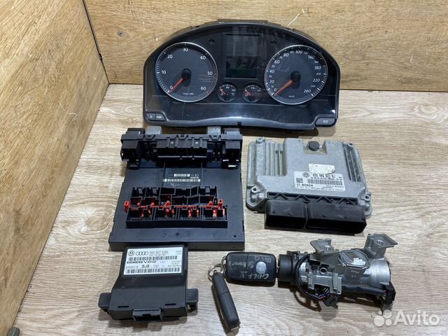 Комплект эбу Volkswagen Golf 5 1,9 BLS АКПП