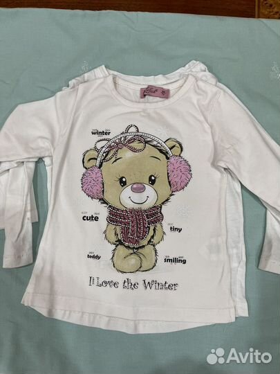 Вещи пакетом на девочку 92 98