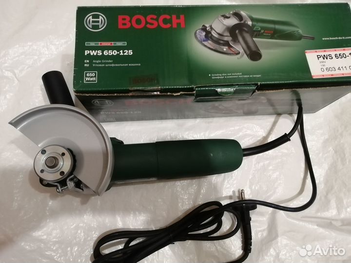 Болгарка Bosch PWS 650-125 оригинал новая