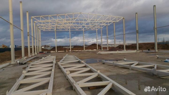 Каркас металлического ангара 30*18*5.5