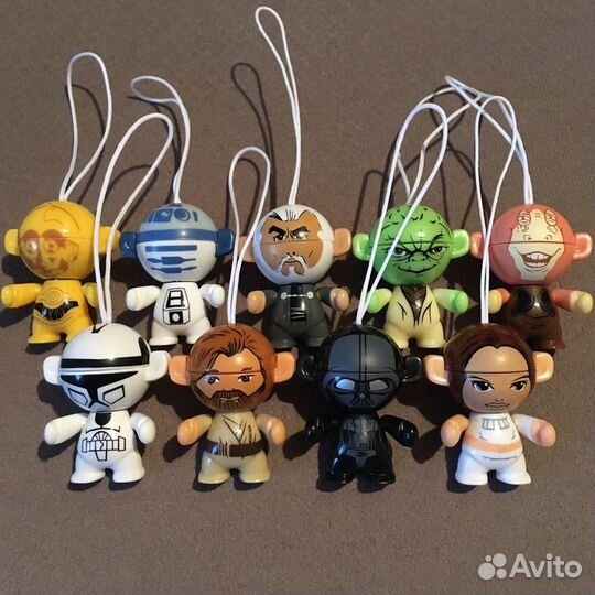 Брелки kinder surprise Star Wars