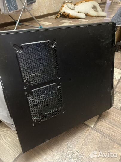 Корпус пк cooler master +2 вентилятора
