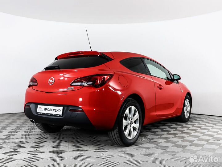 Opel Astra GTC 1.4 AT, 2014, 88 361 км