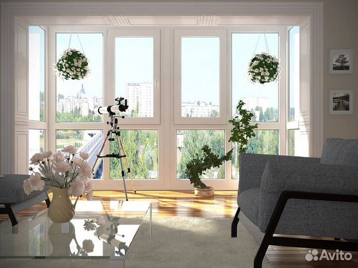 Окна пластиковые 1000х1410